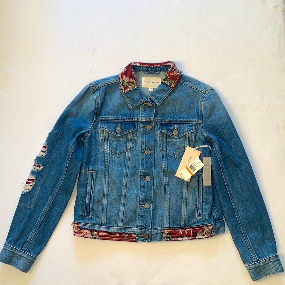 VINCE CAMUTO KIDS  JEAN JACKET SIZE S.
